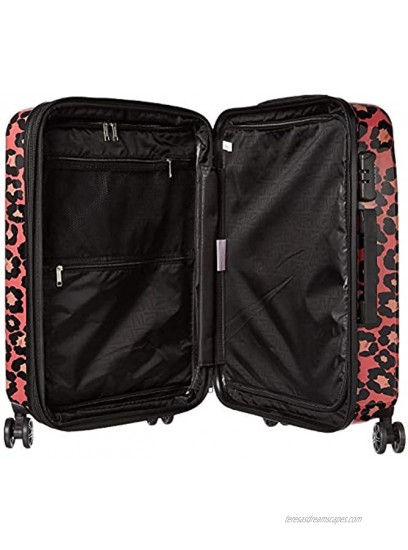 Isaac Mizrahi Chelsea 26 8-Wheel Hardside Spinner + 311 Bag Pink One Size