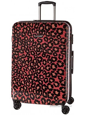 Isaac Mizrahi Chelsea 29 8-Wheel Hardside Spinner + 311 Bag Pink One Size