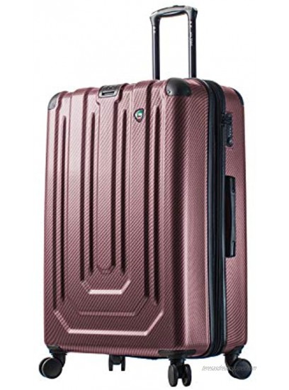 Mia Toro Italy Angolo Hardside 29 Inch Spinner Luggage,burgundy One Size
