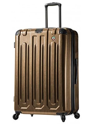 Mia Toro Italy Lustro Hardside 31 Inch Spinner Luggage Gold One Size