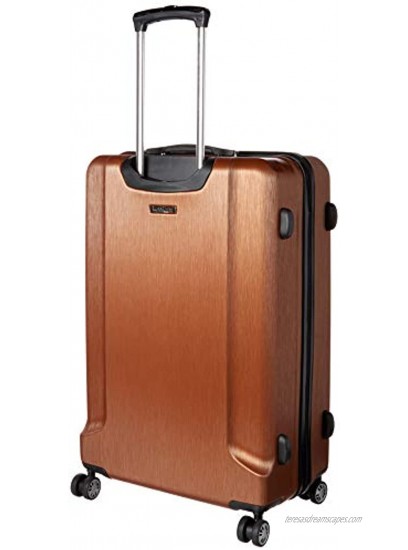 Mia Toro Italy Moda Hardside 28 Inch Spinner Luggage Burgundy One Size