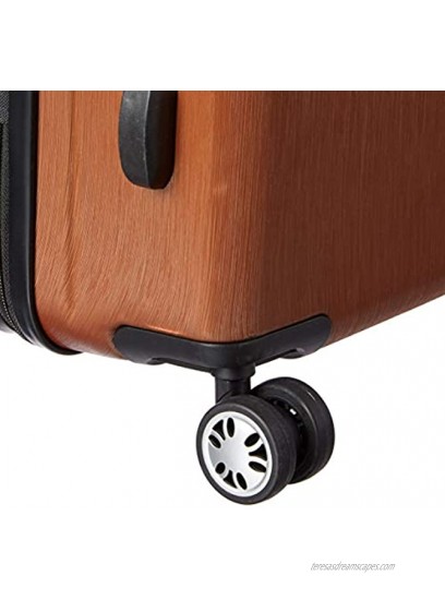 Mia Toro Italy Moda Hardside 28 Inch Spinner Luggage Burgundy One Size