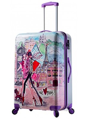 Mia Toro Izak-Paris Italy Hardside 27 Inch Spinner Luggage Izakparis Fashion One Size