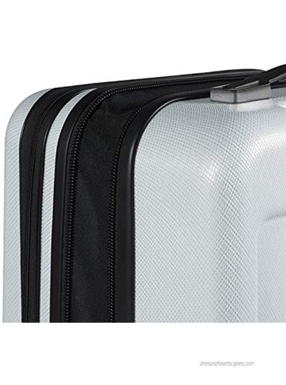 Mia Toro Profondito 24'' Spinner Luggage White One Size