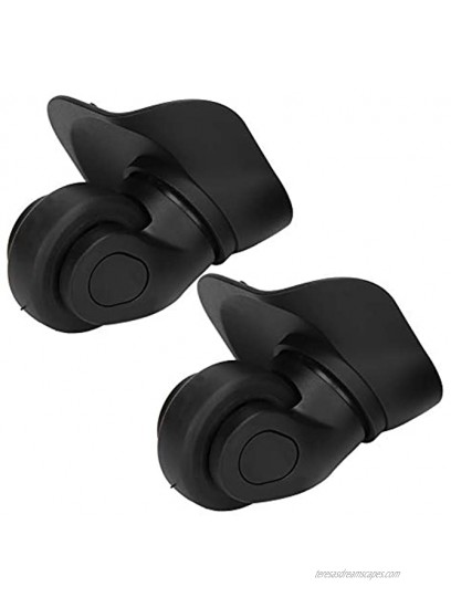 RiToEasysports 1 Pair Replacement Mute Luggage Wheels Suitcase Wheels for Suitcase Parts
