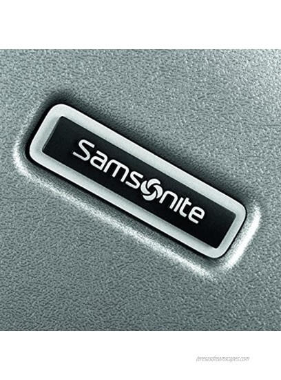 Samsonite Inova Hardside Luggage with Spinner Wheels Metallic Silver Carry-On 20-Inch