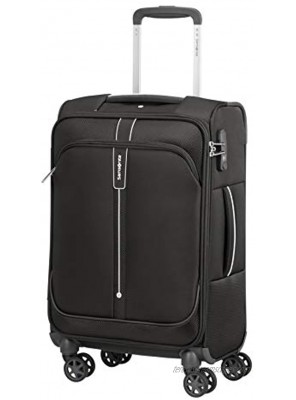 Samsonite Unisex_Adult Luggage Hand Baggage Black Black Spinner S Länge: 35 cm 55 cm 35 L