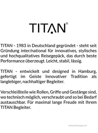 Titan Unisex Adult Luggage Green Metallic 75cm 29.7