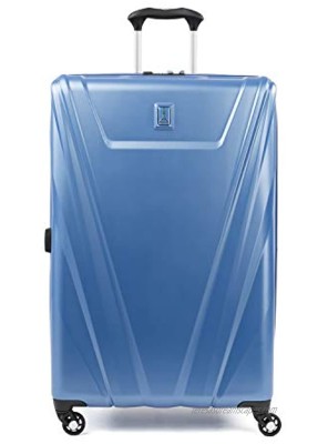Travelpro Maxlite 5 Hardside Spinner Wheel Luggage Azure Blue Checked-Large 29-Inch