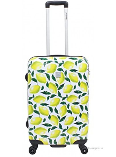 viaccio Saxoline Hard Case Suitcase Trolley Size M 67 cm Lemon