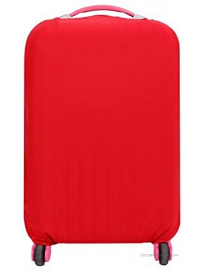 WINOMO Luggage Case Cover Elastic Travel Suitcase Cover for 22-24 Inches Red