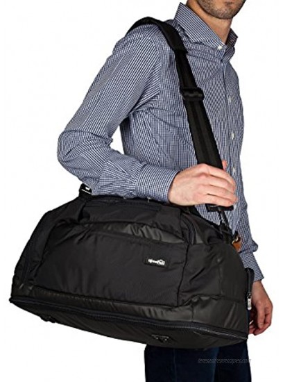 Genius Pack 20 Carry On Duffle Bag w Integrated Garment Suiter