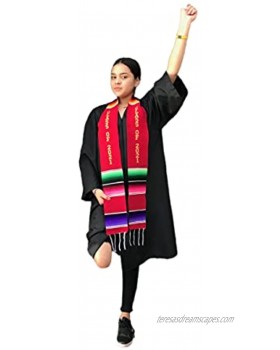 Graduation Class of 2021 Sash RED garment accessory Mexican sarape Sash 1 pc