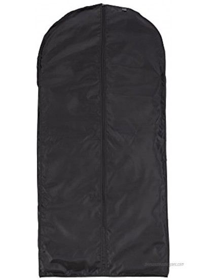 Lewis N. Clark Travel Garment Bag Cover for Airplane Car Everyday Use-Heavy-Duty Lightweight Water-Resistant Perfect for Suits Dresses or Uniforms 47” Length Black One Size