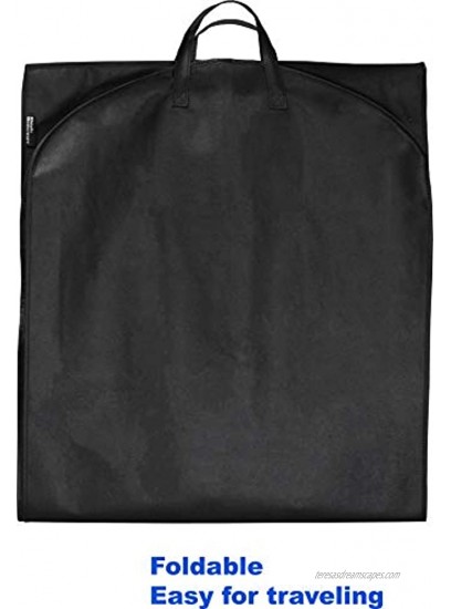 Simplehousware 60-Inch Heavy Duty Garment Bag for Suits Tuxedos Dresses Coats