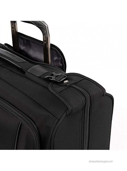 Travelpro Crew Versapack Carry-on Rolling Garment Bag Jet Black One Size