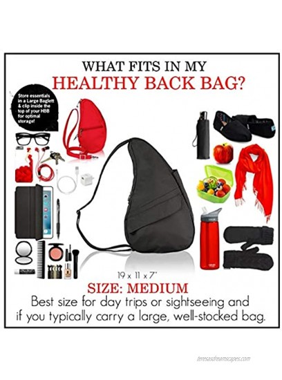 AmeriBag Healthy Back Bag tote Traveler Medium Blue Night