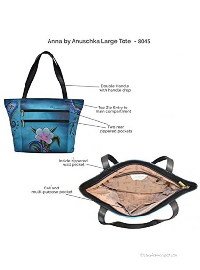 Anna by Anuschka Tote Bag | Genuine Leather