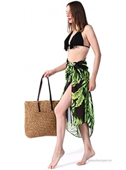 Ayliss Women Straw Woven Tote Large Beach Handmade Weaving Shoulder Bag Handbag