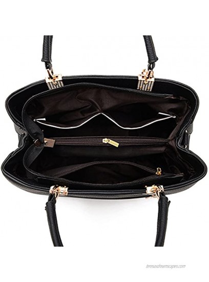 Dreubea Womens Handbag Tote Shoulder Purse Leather Crossbody Bag