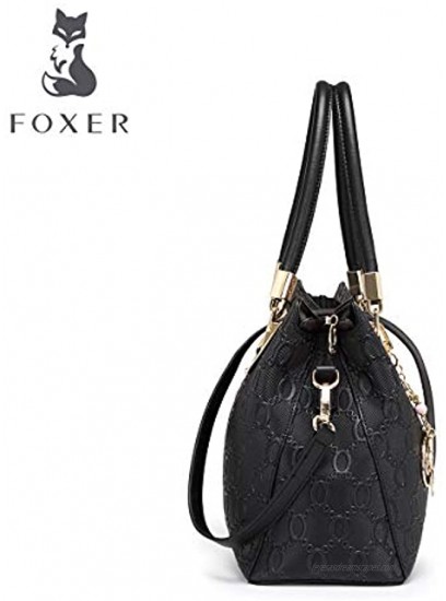 Leather Handbag for Women Ladies Top-handle Tote Crossbody Shoulder Bag