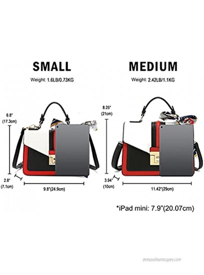 Scarleton Medium Top Handle Satchel Handbag for Women Purses for Women Tote bag for Women H2065