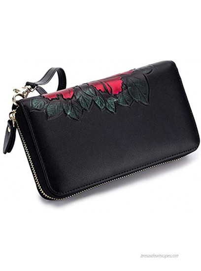 Baellerry Rfid Wallets For Women Leather Purses For Women Credit Card Holder