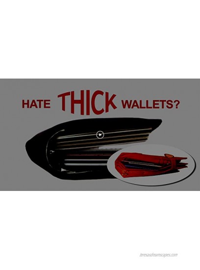 Big Skinny Men's Tri-Fold Leather Slim Wallet Holds Up to 25 Cards