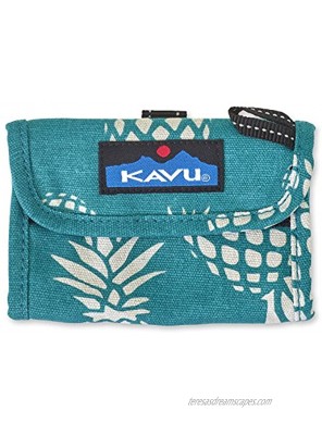 KAVU Wally Trifold Wallet with Coin Pocket and Key Ring