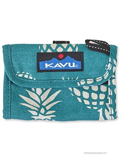KAVU Wally Trifold Wallet with Coin Pocket and Key Ring