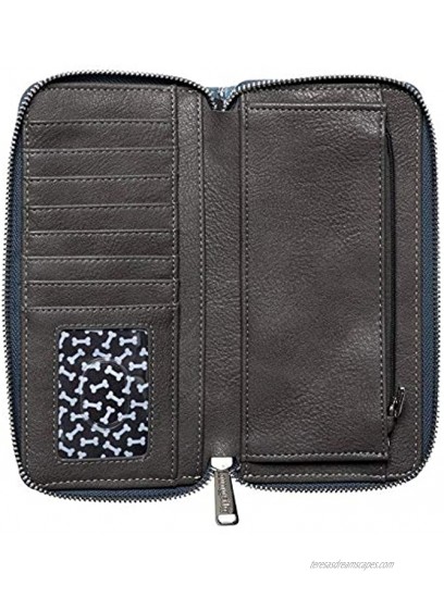 Loungefly Disney Dogs Wallet Zip Around Clutch Faux Leather
