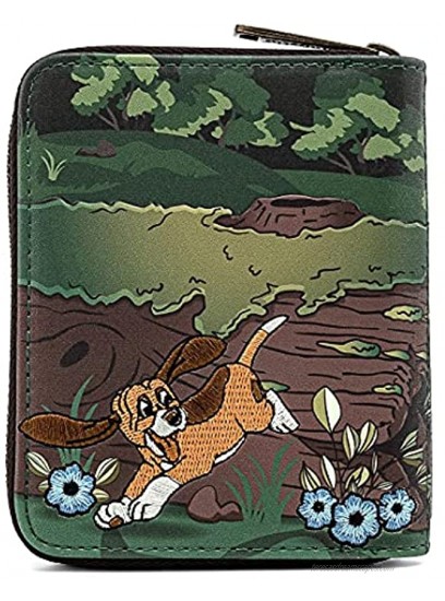 Loungefly Disney Fox and Hound Copper Tod Wallet