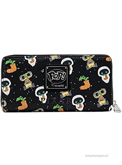 Loungefly X Disney Pixar Wall-E POP! Earth Day Zip Around Wallet Cute Wallets Fashion Accessories