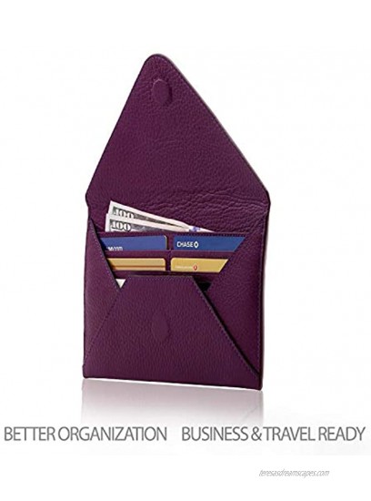 Otto Angelino Leather Wallet |Multiple Slots Money ID Cards Smartphone RFID Blocking| Unisex