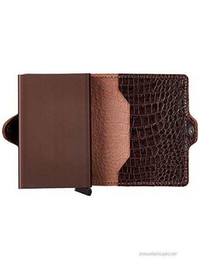 Secrid Slimwallet Brown Nile Leather Wallet SC5342